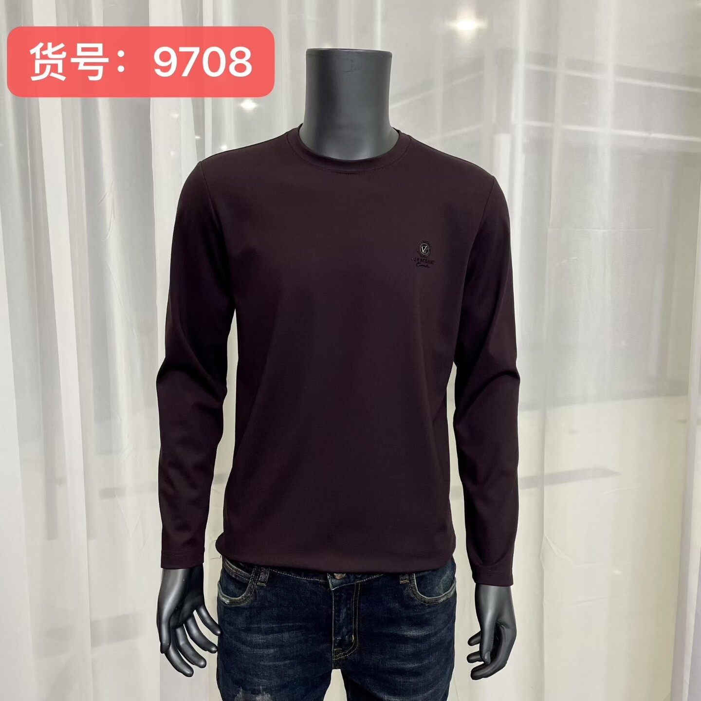 2026新春新款男士圆领长袖TT恤