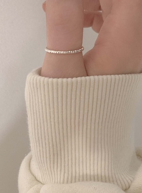 叠戴王者高级感尾戒开口设计