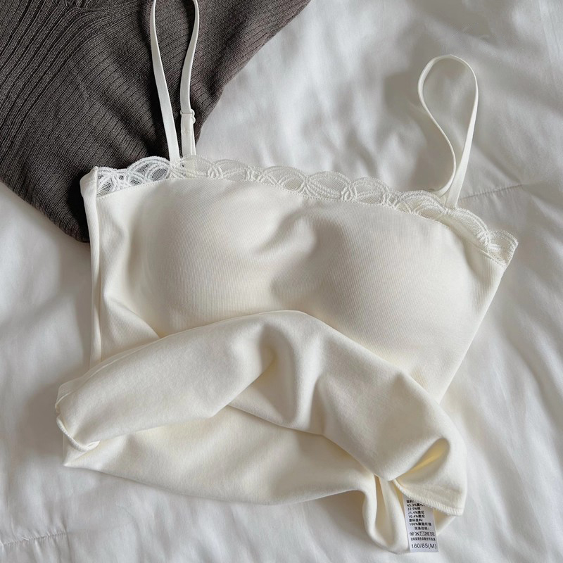 冬季新款带胸垫加绒内搭打底上衣