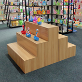 礼品展示台 展架台阶式 梯形展示架阶梯式 货架中岛柜鲜花店置物架鞋