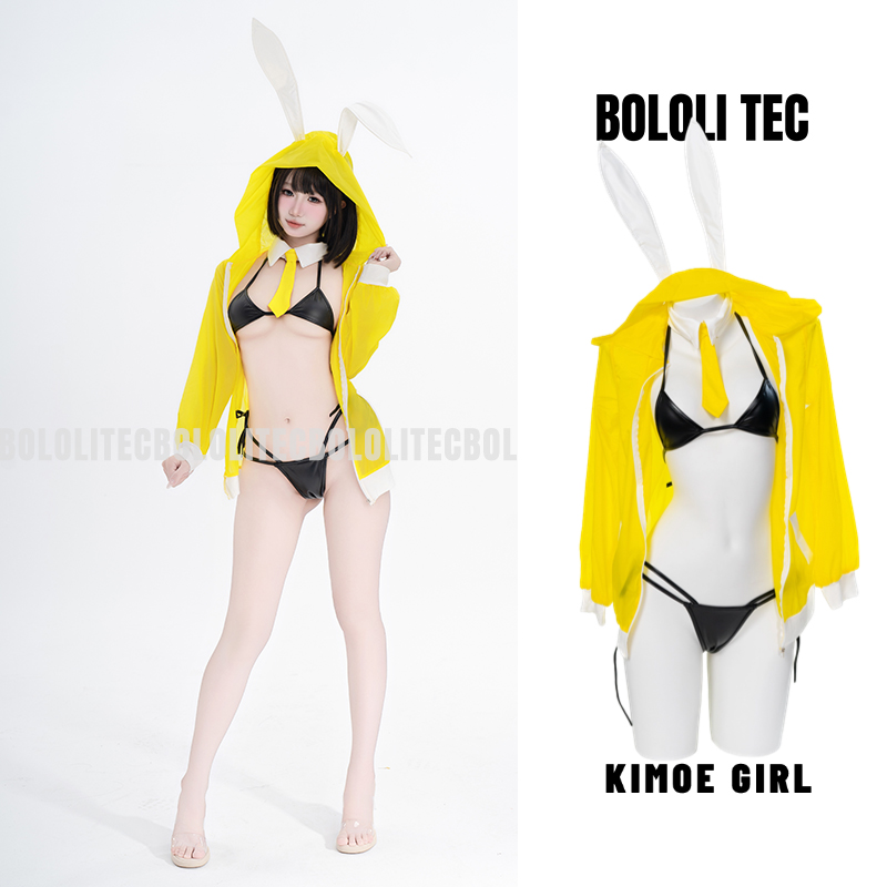 TEC日本原创害羞兔日向兔女郎比基尼同人cosplay摄影会