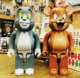 jerry 全新bearbrick tom 1000% 猫和老鼠