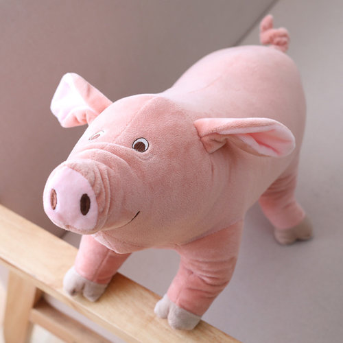 可爱超萌小猪布娃娃睡觉抱枕安抚