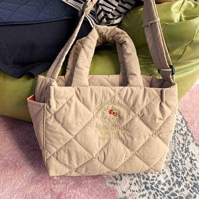 斜挎手提袋凯特猫日系卡通