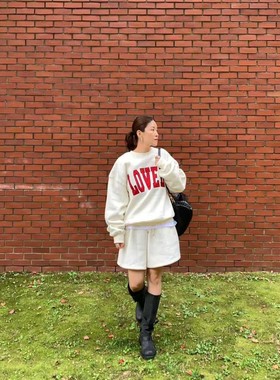 九1114韩国东大门运动户外卫衣区Delicate-8697326秋冬清新韩版