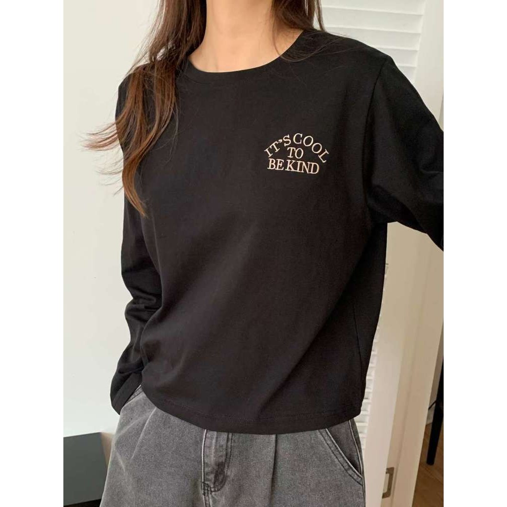 九0930韩国东大门t恤区doubleJ-8658879纯色高端正品瑞丽冬款别致