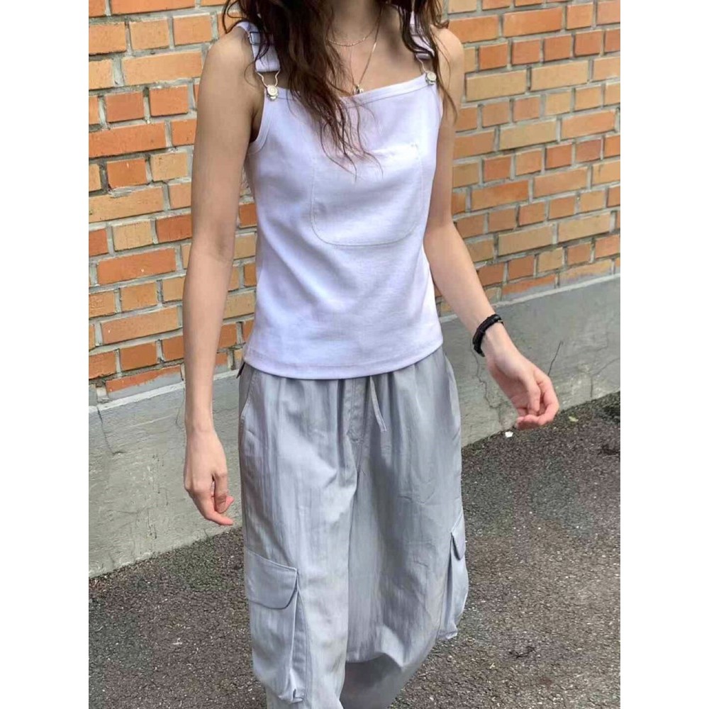 九0529韩国东大门背心区HEBON-8544886甜美风格秋夏舒适韩版档口