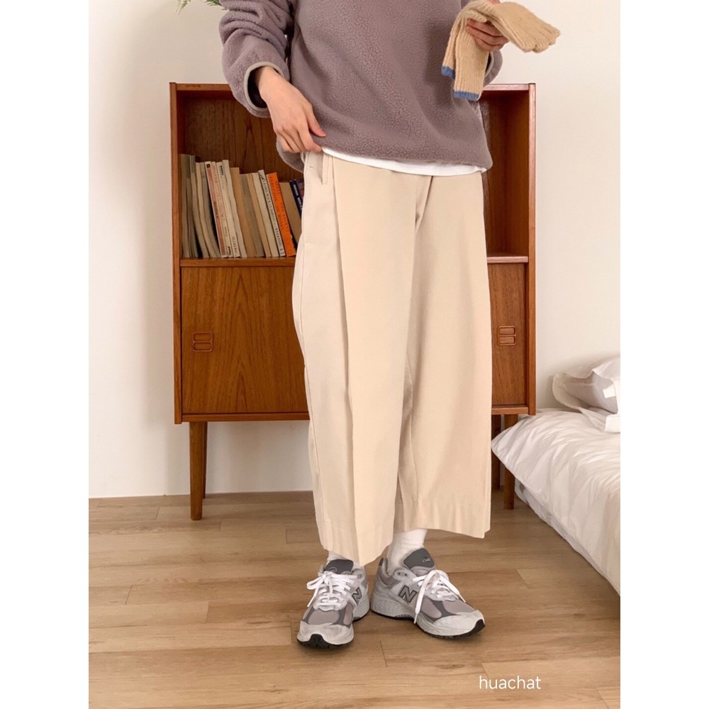 九1030韩国东大门休闲长裤区nomad-8684403纯色气质正品欧美冬款