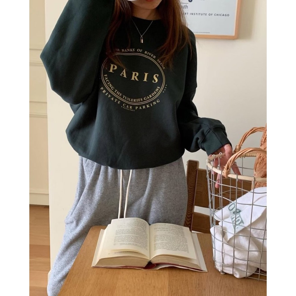 九1114韩国东大门t恤区AND-FLOYD-8698241知性甜美英伦秋冬清新