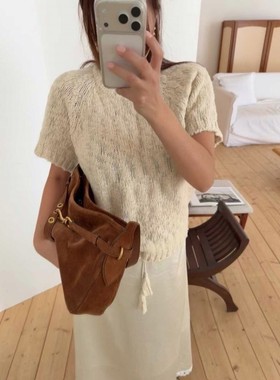 九1114韩国东大门针织衫区DeVENTI-8697177气质甜美精致秋冬街舞