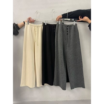 九1114韩国东大门休闲长裤区MaisonStaff-8696754都市人气优雅