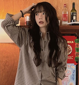 五1125韩国直邮vin-vle- 衬衫区5065281瑞丽正品舒适冬款高端新款