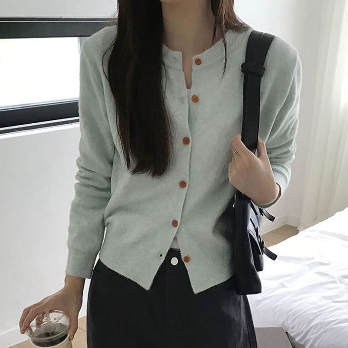 六1004韩国正品10671 针织衫区休闲洋气直邮英伦人气流行秋季瑞丽