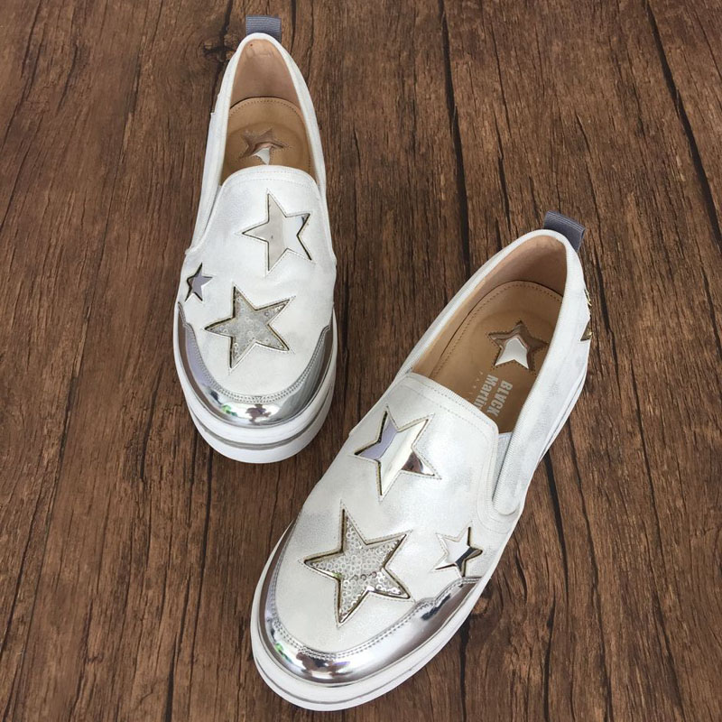 韩国正品女鞋春季秋季星星松糕底