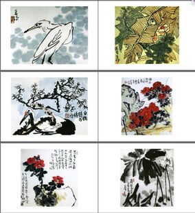 【凯思教育】右脑开发杜曼早教闪卡百科卡_认知中国名画 李苦禅