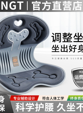 NGT人体工学护腰坐垫办公室腰靠座椅靠垫久坐腰垫神器靠背垫椅子