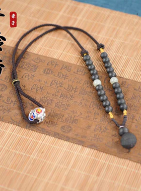 【千伶香专注力】中药手串亲子手串儿童香牌如意锁非遗合香珠挂件