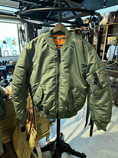 出口日单羊毛内里版 防风保暖棉服棒球服潮 ma1飞行服夹克男女同款