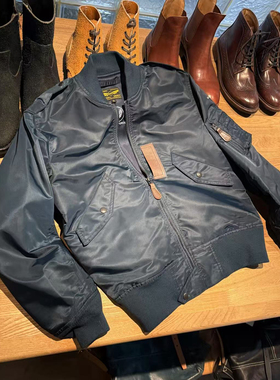 L2-b飞行服夹克春秋款美式复古军事风修身款外套棒球服阿美咔叽潮