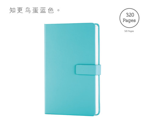 chois文具80g马卡龙色手帐无酸纸