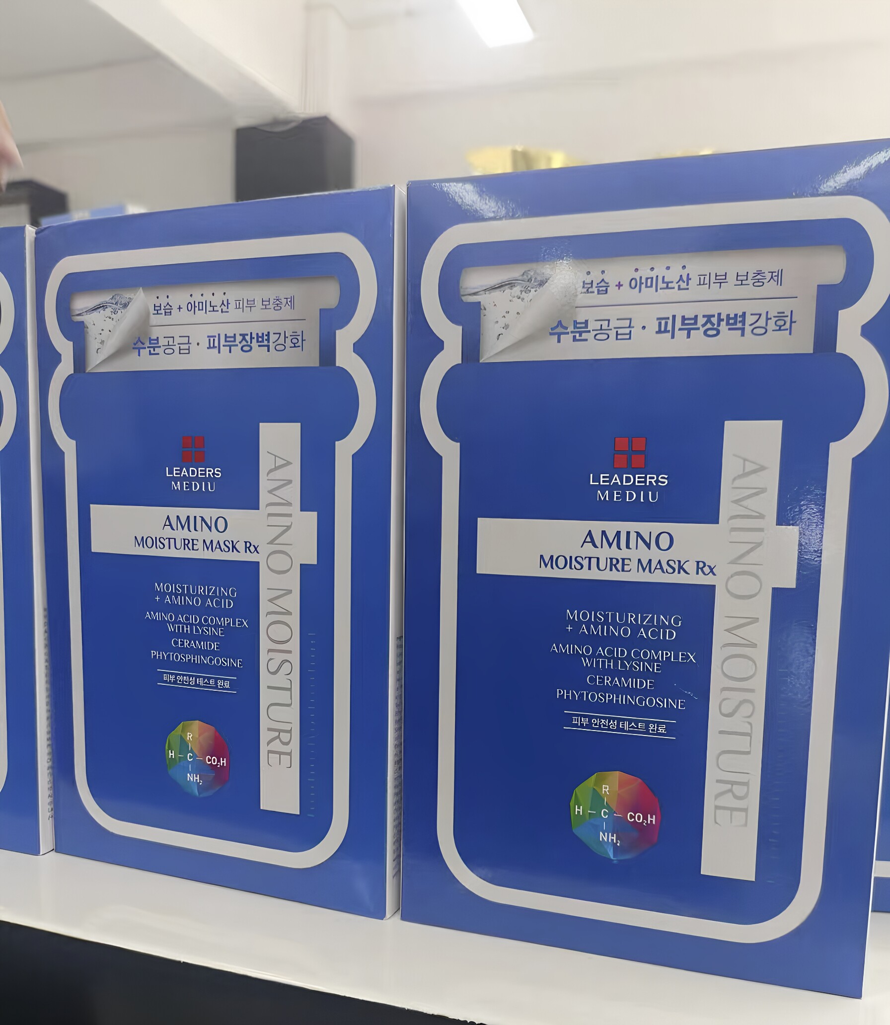丽得姿美蒂优氨基酸保湿面膜 第五代补水贴片面膜夜间紧致玻尿酸