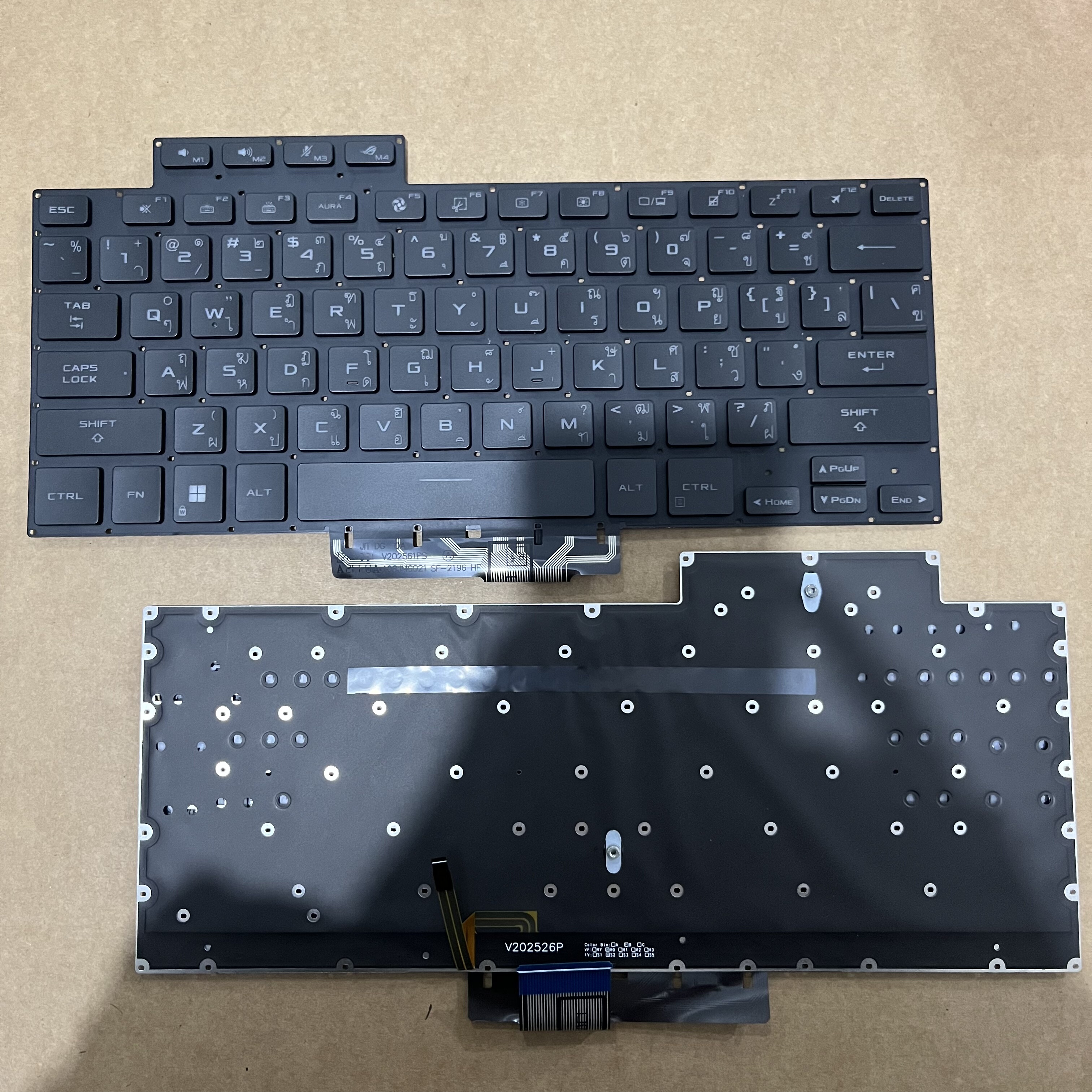 适用ROG 幻16 Flow X16 GV601 VU笔记本键盘 按键 键帽 支架 按钮