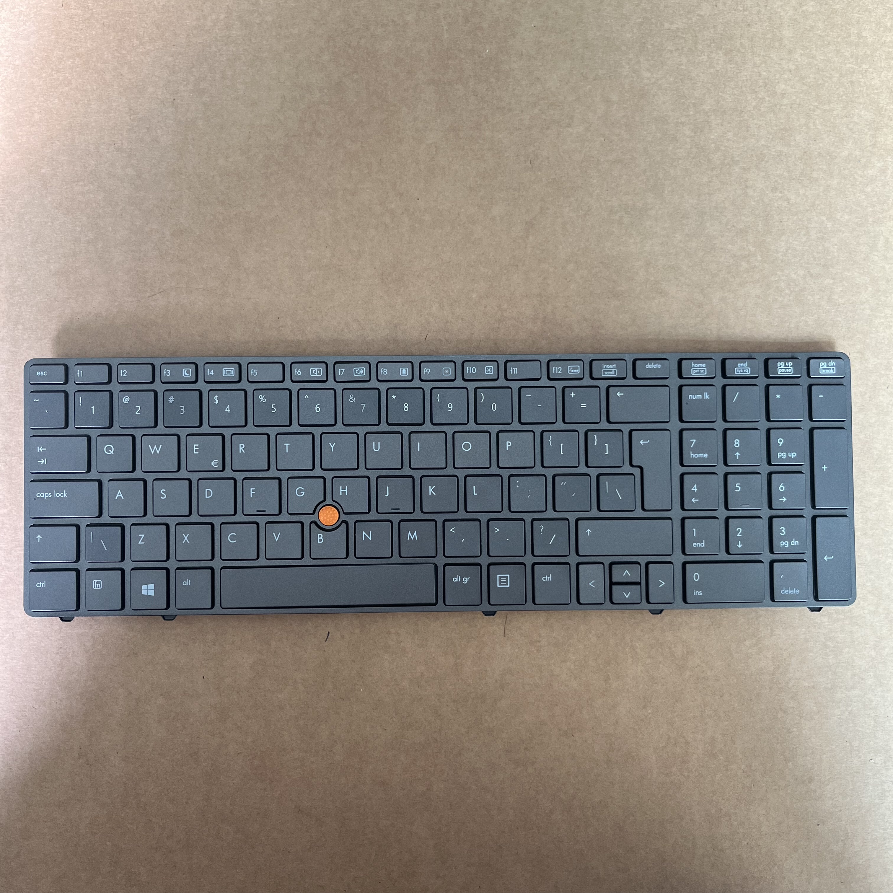 适用HP Probook 8560w 8570w 8770w 键盘 英文小回车背光 原装