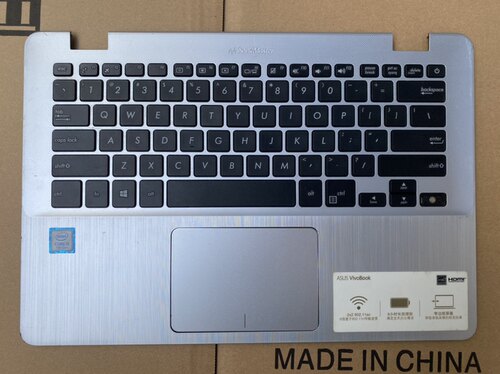 Asus/华硕灵耀S4000 S4000UA S4000U S4100 X405U笔记本键盘带C壳