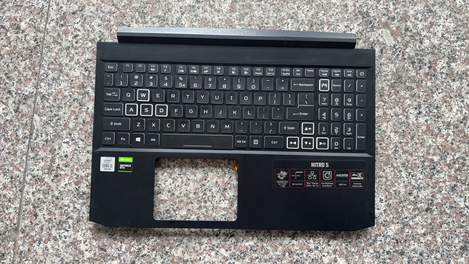 宏基 暗影骑士 Nitro5 AN515-55 56 57 N20C1 掌托 键盘带c壳