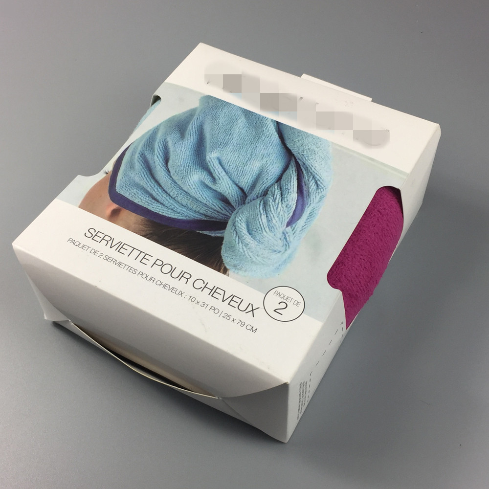 外贸原单干发帽干发巾浴帽超细纤维吸水锁水厚不伤发