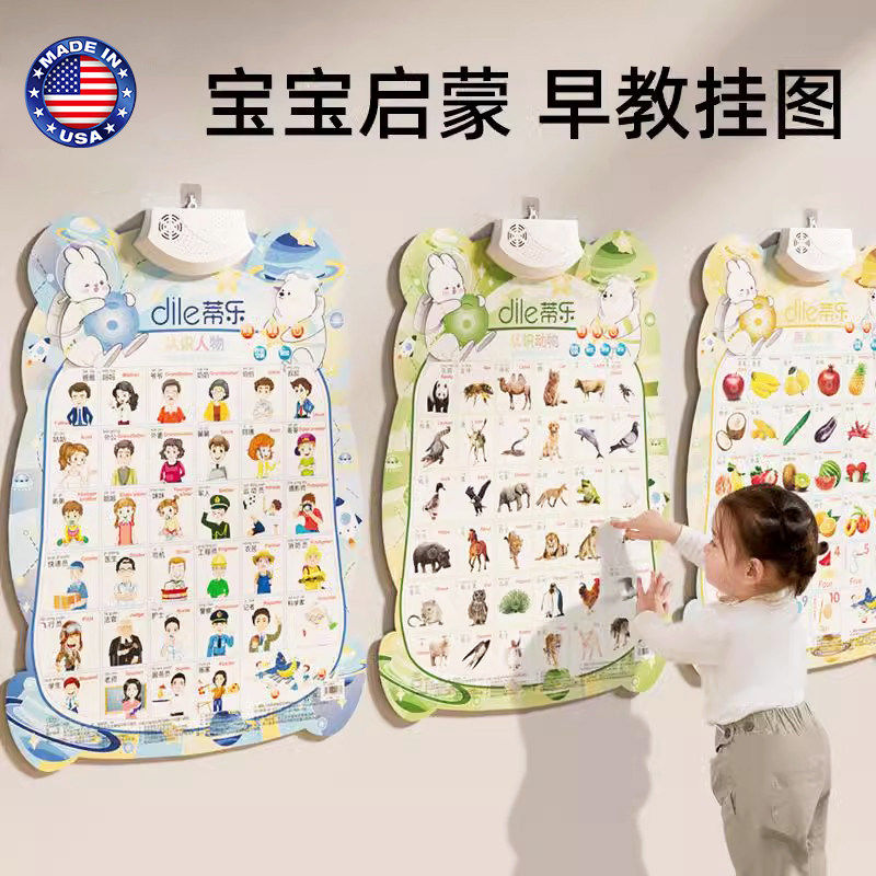 美国有声早教挂图宝宝儿