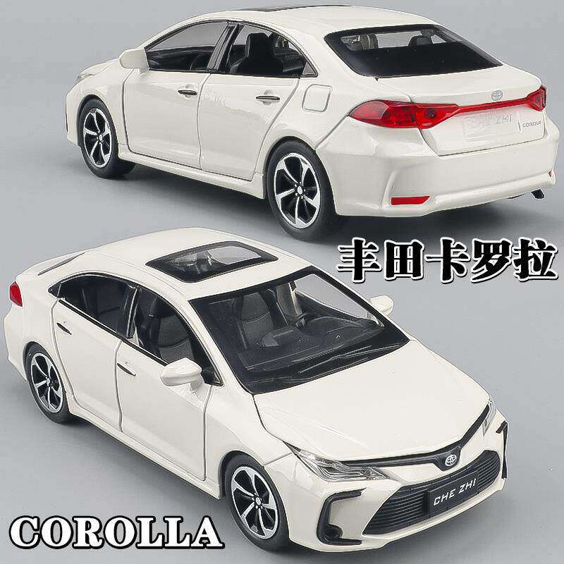 132丰田卡罗拉汽车模型