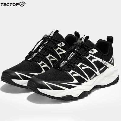 探拓户外春夏季减震透气轻量化登山徒步鞋男士款防滑运动休闲鞋子