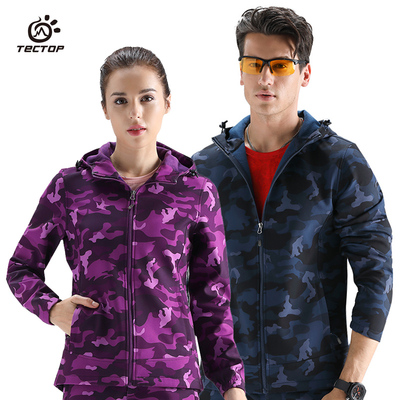 软壳衣防风保暖TECTOP探拓