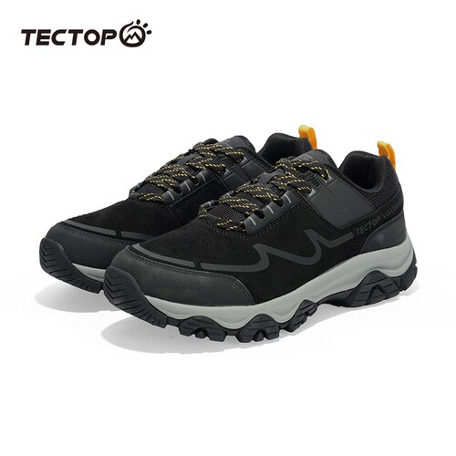 TECTOP探拓户外秋冬男士款耐磨登山运动鞋防风保暖休闲低帮徒步鞋