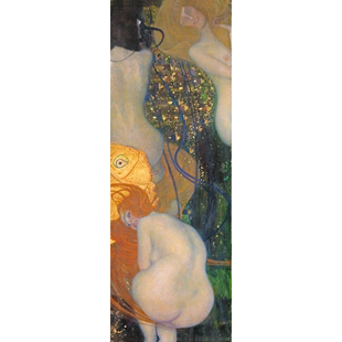 克里姆特Gustav 金鱼 Klimt油画请不要删除这是艺术品世界名画