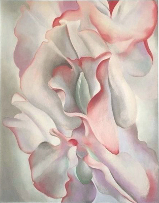 欧姬芙花卉装饰画复制品植物手绘