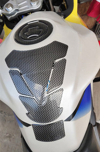 力帆摩托车KPR150油箱盖贴KPS200油箱盖贴油箱贴KPT200碳纤防刮贴