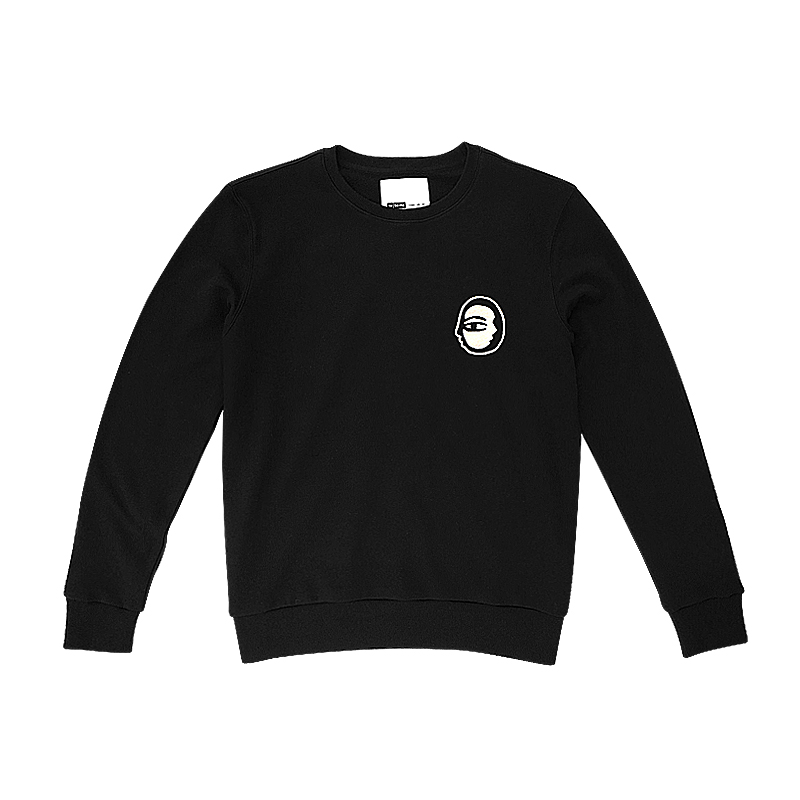 -原创设计秋冬新款圆领套头卫衣