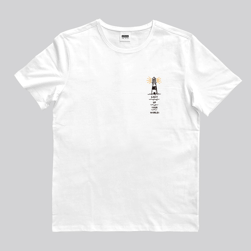 tobeme-原艺灯塔男款短袖