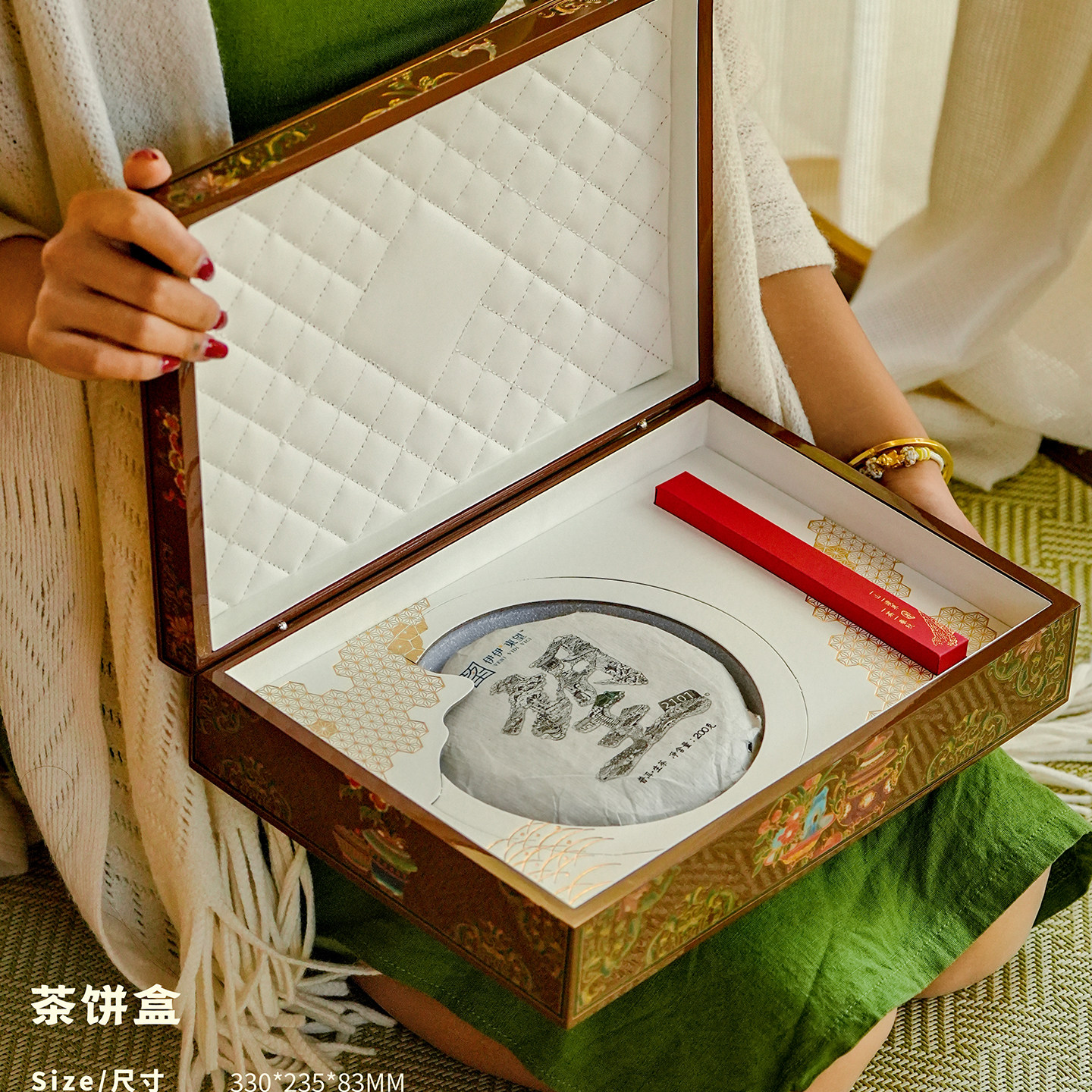 高档烤漆木盒工福鼎白茶普洱茶包装盒空包装357g单饼茶饼盒收纳盒,包装,茶叶包装,淘宝优惠券,粉丝福利购,淘宝优惠卷