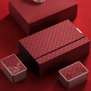 新款高档茶叶包装盒空礼盒绿茶龙井碧螺春毛尖通用礼盒装空盒瑞锦