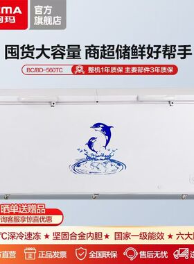 澳柯玛737L商用卧式冷冻冰柜