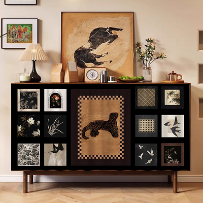 【美式复古】柜子遮挡帘防尘帘