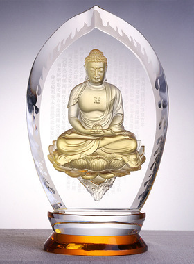 琉璃观音地藏文殊普贤佛像摆件