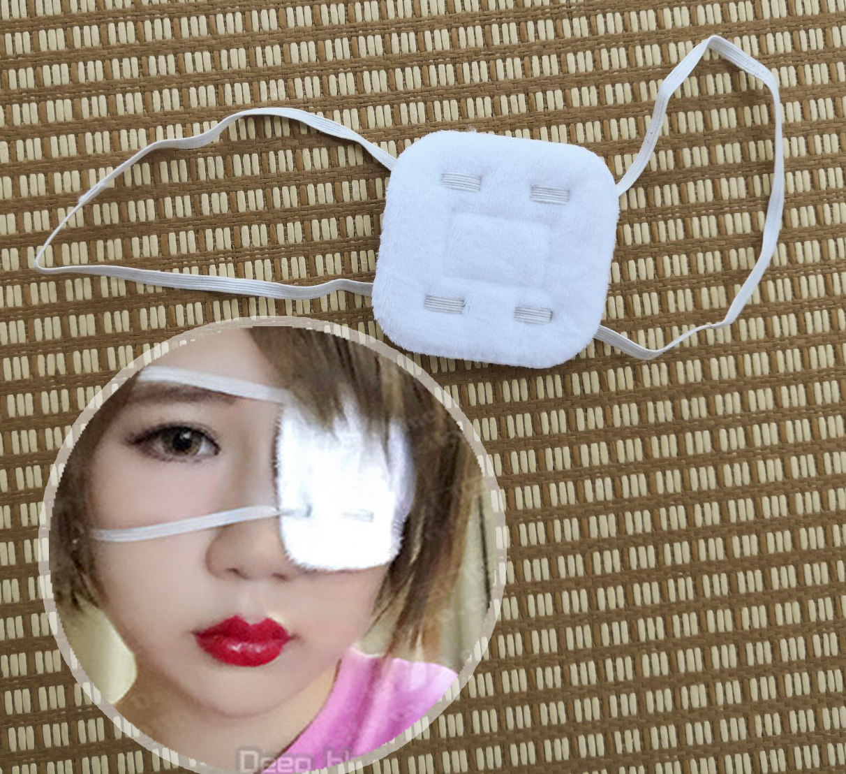 cosplay 眼罩 两款可选 小鸟游 金木 见崎鸣 看描述大小 cos饰品