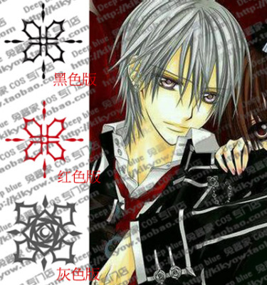 吸血鬼骑士cosplay可撕纹身贴纸