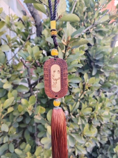 车挂男生高级感汽车挂件车内创意中国风挂饰车载后视镜车上装饰品