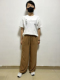 日单贵牌Arnold 松紧腰 宽腿直筒休闲裤 palmer小雨伞女士夏季 薄款