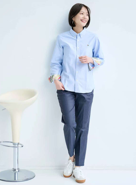 日单贵牌Arnold palmer小雨伞薄款松紧腰弹力休闲裤纯色百搭男女